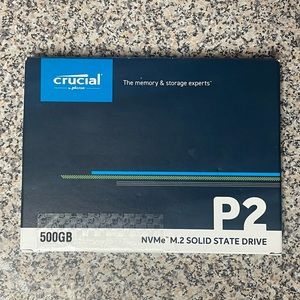P2 NVMe M.2 Solid State Drive (SSD) 500GB